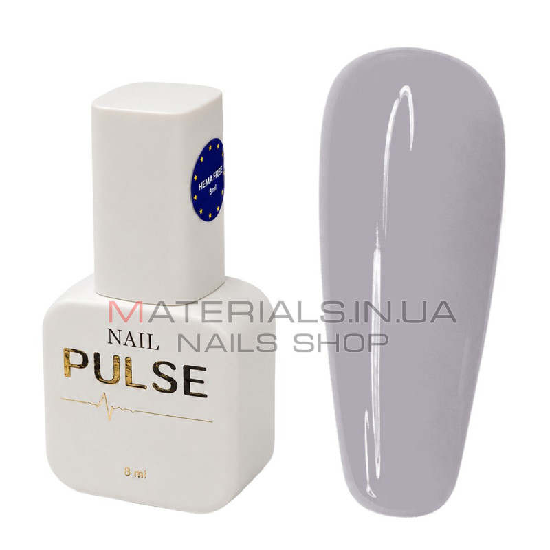 Гель-лак NAIL PULSE Gel Polish №61, 8 мл сіро-бежевий