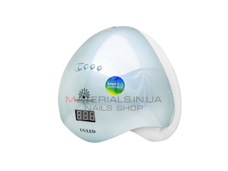 Лампа для ногтей LED/UV 72Вт, blue, Global Fashion L-1100