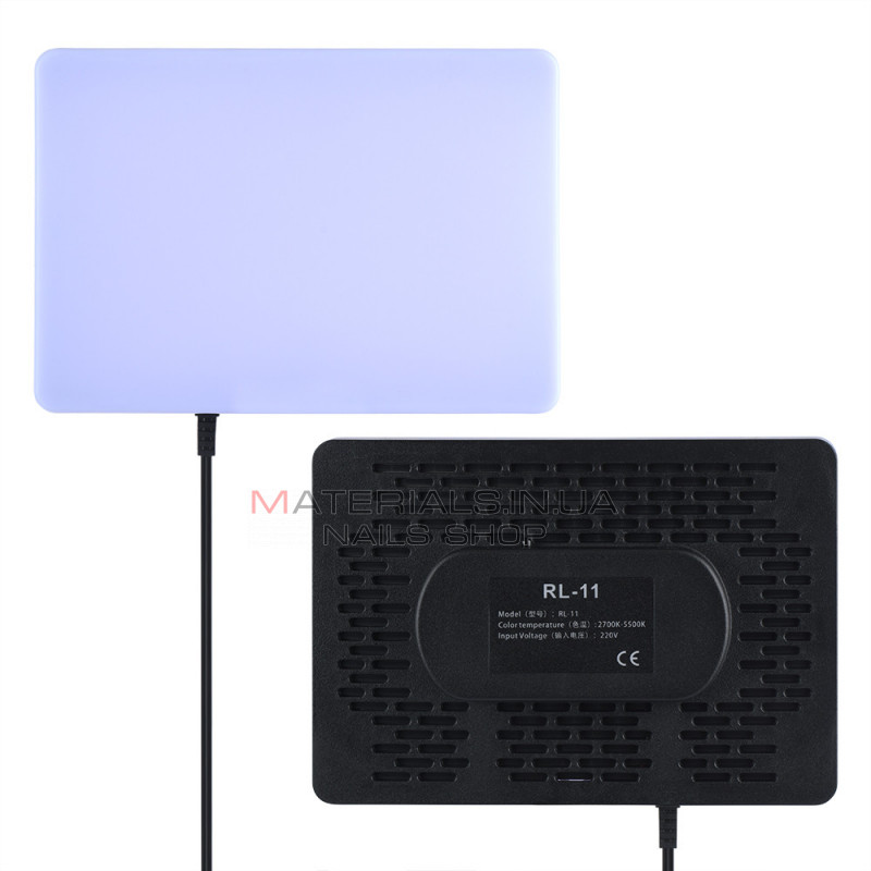 Лампа видеосвет LED RL-11 23x16 cm 240 Lights 2700K-5700K Remote Лампа видеосвет LED RL-11 23x16 cm 240 Lights 2700K-5700K Remote
