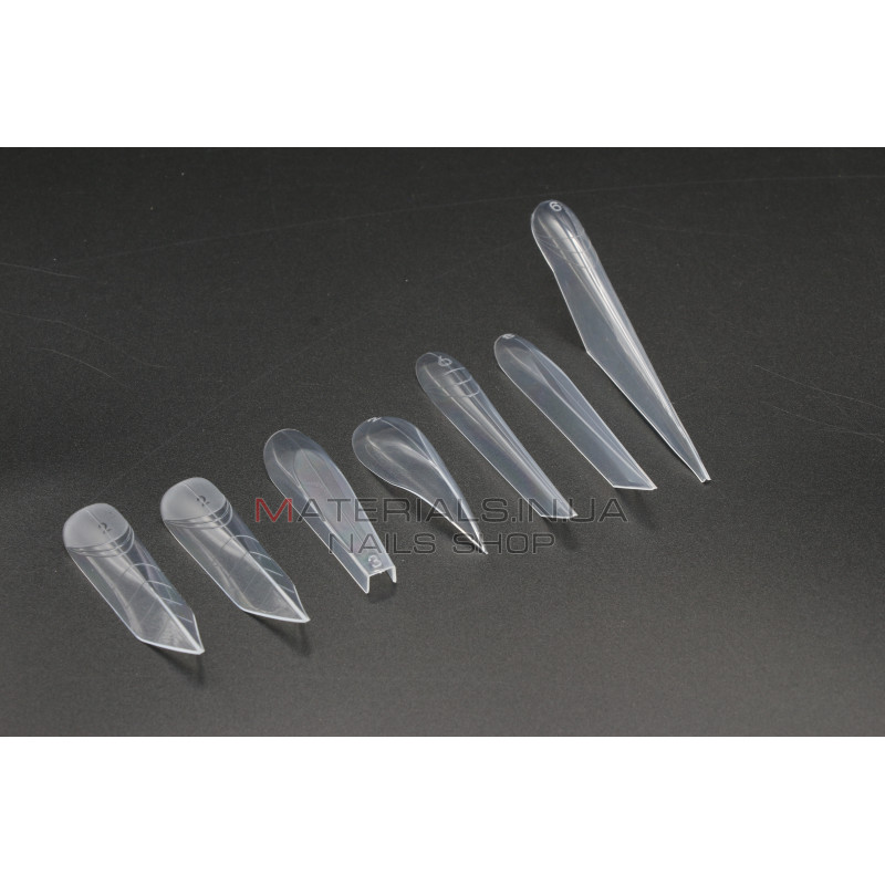 Набір верхніх форм 6 в 1, 164 шт., пластикові з розміткою