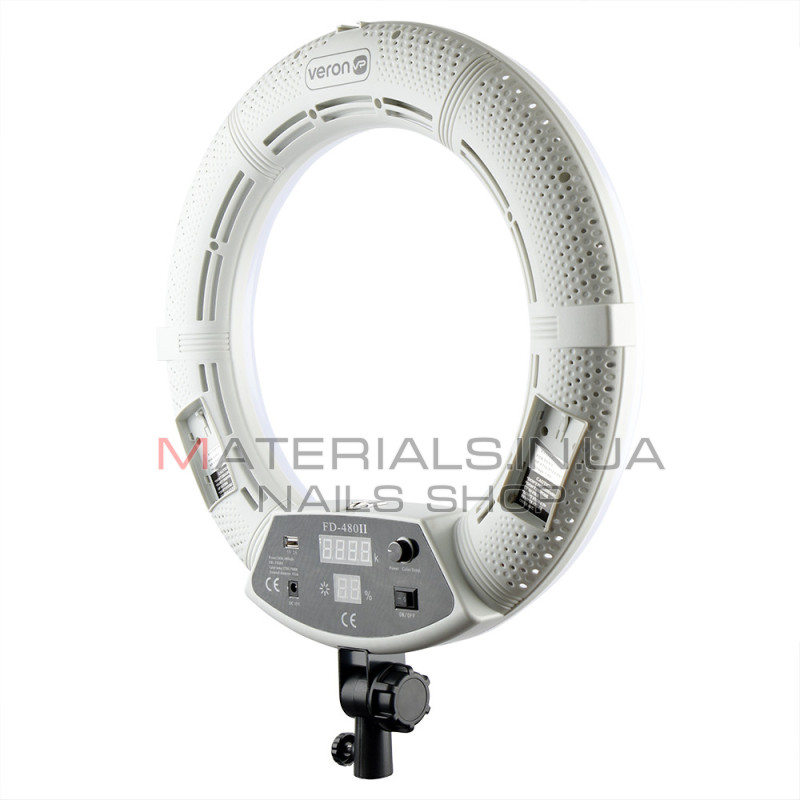 Лампа Кольцевая LED Veron FD-480 II LSD 96W White с зеркалом