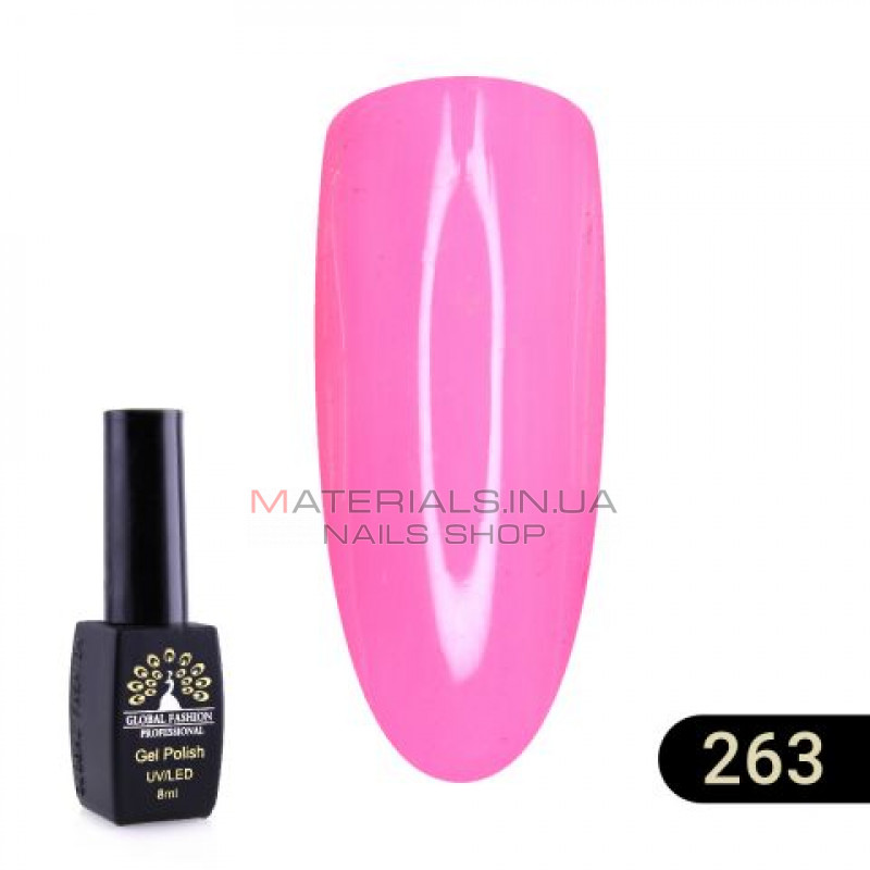 Гель лак BLACK ELITE 263, Global Fashion 8 мл Гель лак BLACK ELITE 263, Global Fashion 8 мл