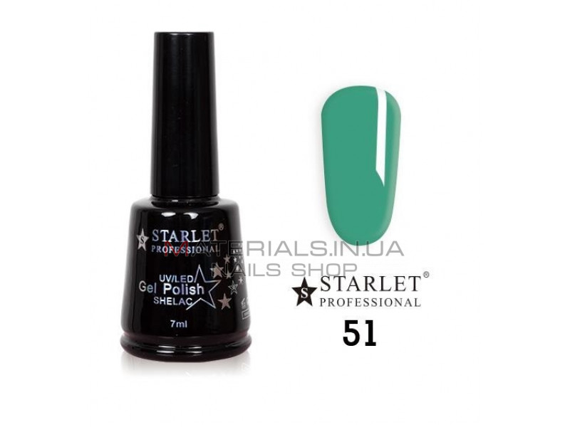 Гель-лак Starlet Professional №51, "Солодка м'ята"