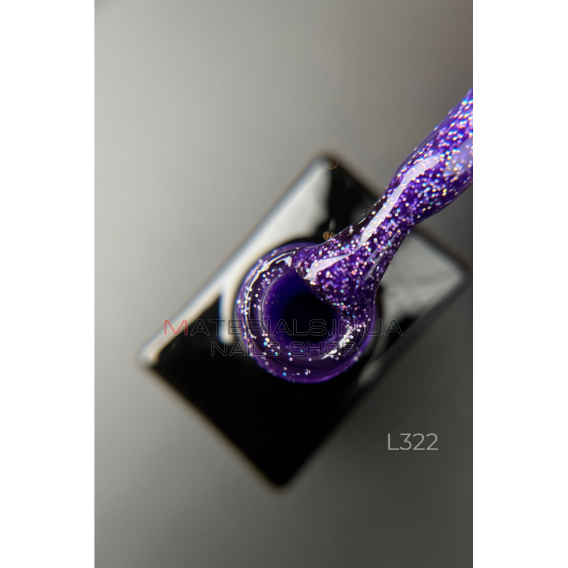 Гель-лак Designer Diamond Kingdom - L322 "Бузковий блур"