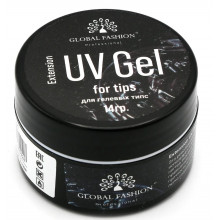 Гель для гелевых типс Global Fashion Extension UV Gel For Tips, 14 г 