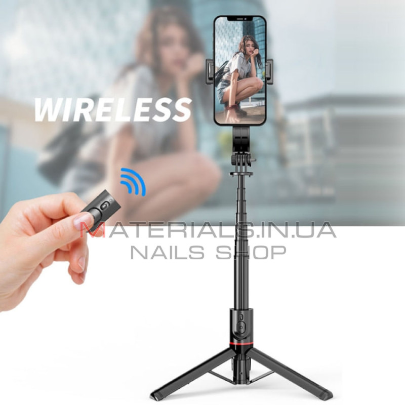 Монопод Tripod L12, Bluetooth-кнопка, 1,06 м