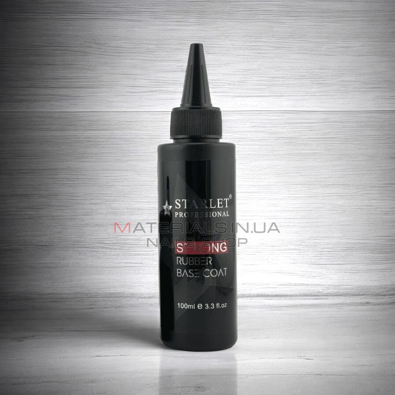 База каучуковая Strong Rubber Base Coat Starlet, 100 мл База каучуковая Strong Rubber Base Coat Starlet, 100 мл