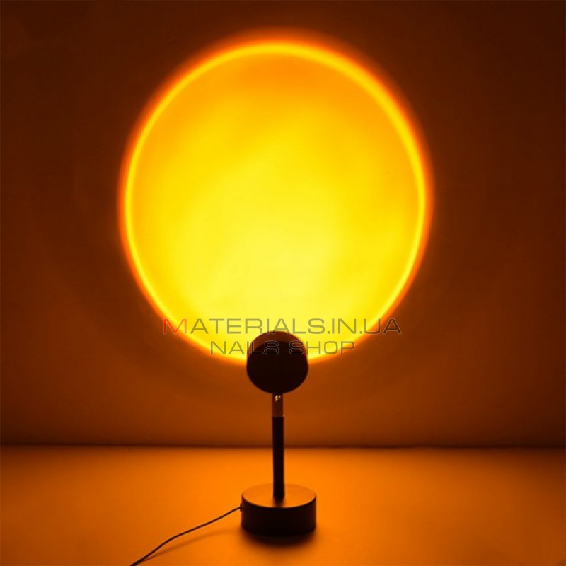 Настольная лампа с эффектом заката солнца Sunset Lamp Настольная лампа с эффектом заката солнца Sunset Lamp
