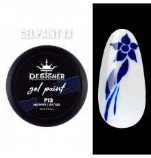 Gel Paint (no wipe) Гель-фарба (без липкого шару) Designer Professional, 5мл. №13