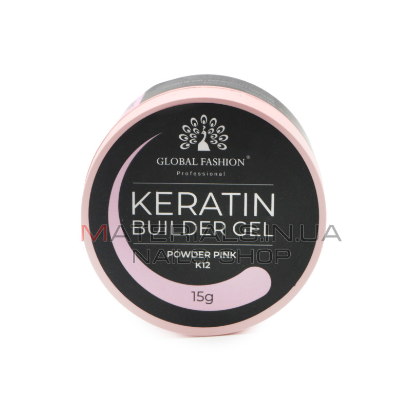 KERATIN BUILDER GEL, Global Fashion, 15 g, K12