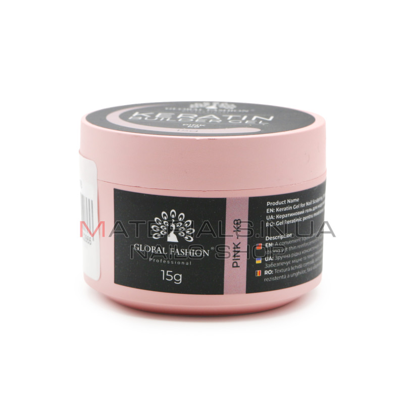 KERATIN BUILDER GEL, Global Fashion, 15 g, K8