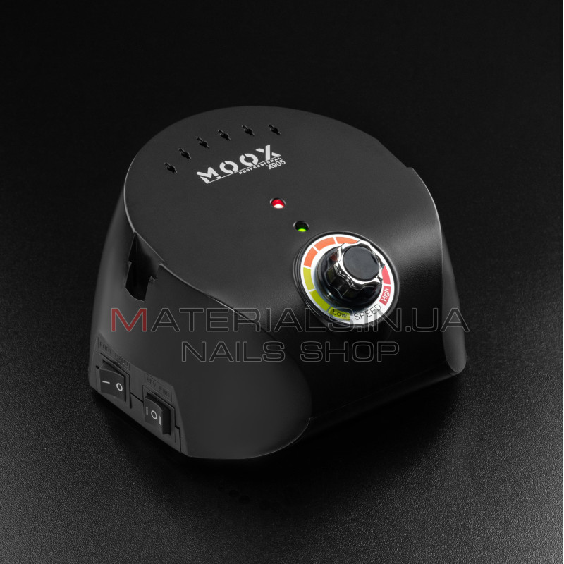 Фрезер Мокс X905 (Чорний) на 45 000 об/хв. та 70W. для манікюру та педикюру