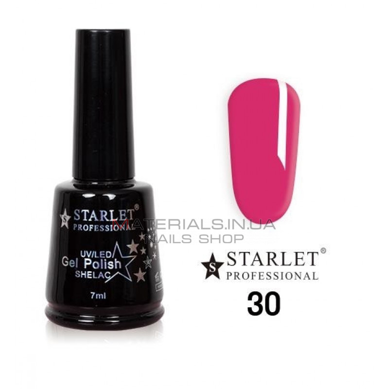 Гель-лак Starlet Professional №30, "Барбі" Гель-лак Starlet Professional №30, "Барбі"