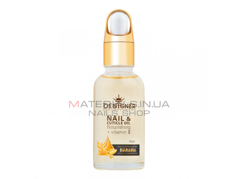 Олія для кутикули 30 мл. (Банан №3) - Nail&Cuticle oil від Дизайнер