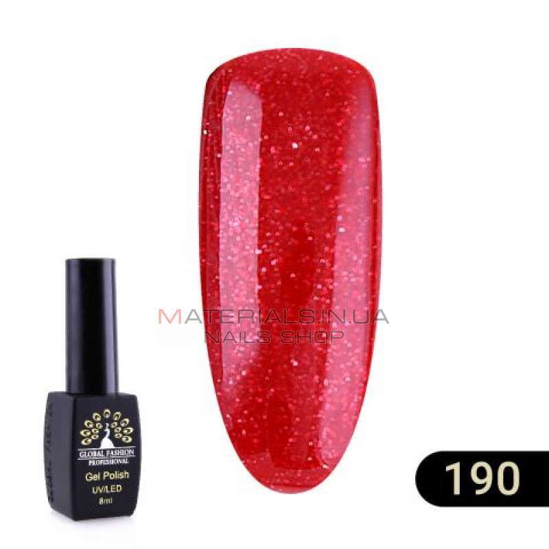 Гель лак BLACK ELITE 190, Global Fashion 8 мл Гель лак BLACK ELITE 190, Global Fashion 8 мл