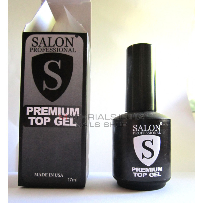 Закрепляющий гель Salon Professional Premium Top Gel (без липкого слоя) 15 мл Закрепляющий гель Salon Professional Premium Top Gel (без липкого слоя) 15 мл