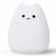 Ночной светильник Little Cat Silicone LED Light Multicolors — Design 02