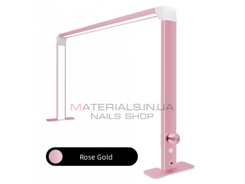 Настольная бестеневая лампа Wenxintek Nail Table Lamp (80х40см, 36Вт) Pink