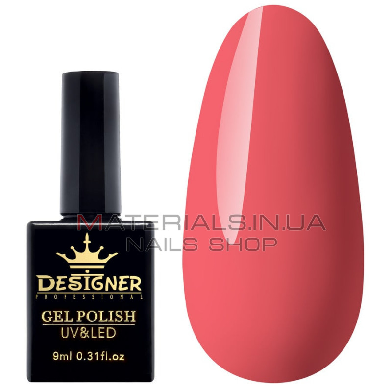 Гель-лак Designer Nude Pink - A27 "Лосось"