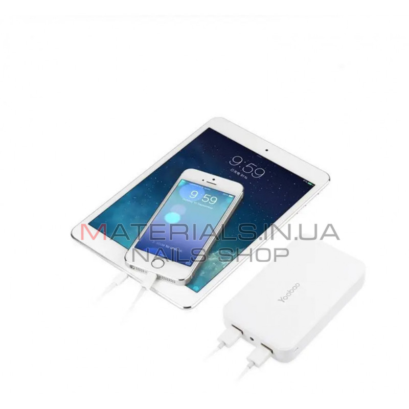 Power Bank Yoobao M5, 10000 мА·год — White