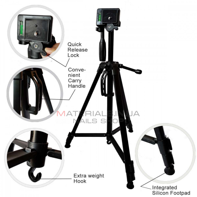 Tripod Stand Multifunctional | 1.41m | — F-3366T Tripod Stand Multifunctional | 1.41m | — F-3366T