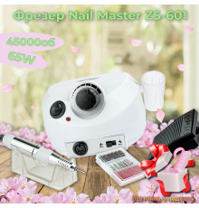 Фрезер для манікюру Nail Master ZS 601 65W 45000 обертів манікюрний фрезер зс 601