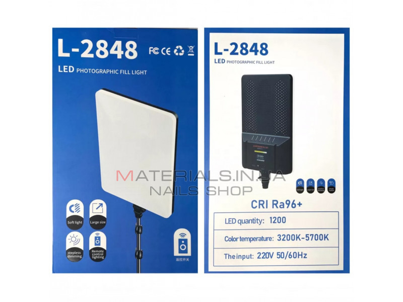 Лампа відеосвітло LED | 40x28 cm | 120 Lights | 3200K-5700K | - L2848