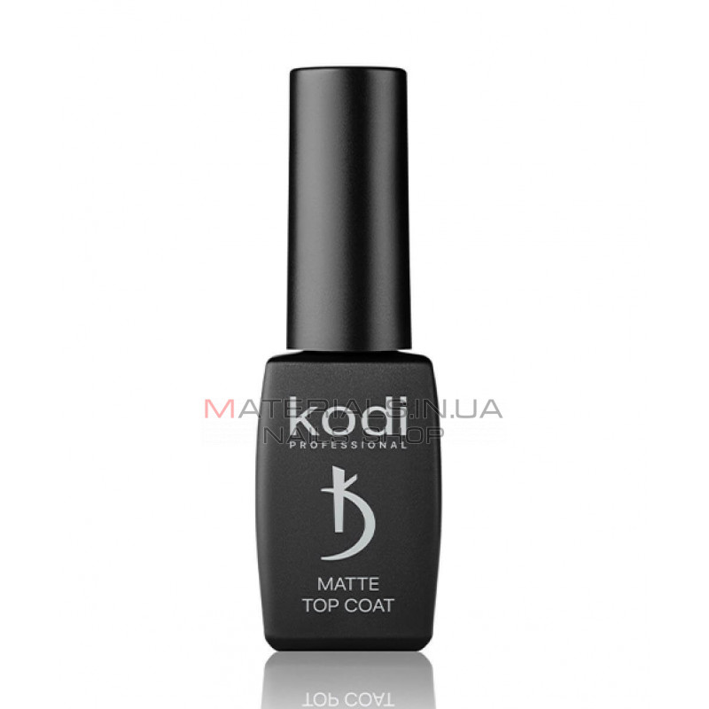 Матове верхнє покриття топ/фініш для гель-лаку Matte Top Coat "Glitter", 8 мл Матове верхнє покриття топ/фініш для гель-лаку Matte Top Coat "Glitter", 8 мл