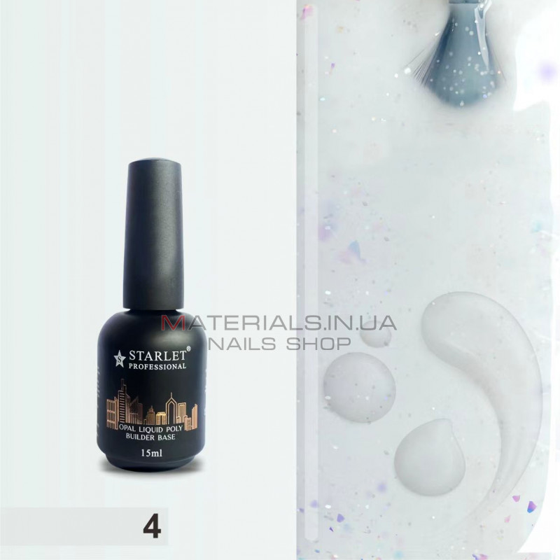 База для нарощування Opal Builder Base Starlet Professional №04, 15 мл
