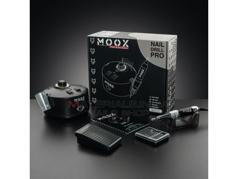 Фрезер Мокс X101 (Черный) на 50 000 об./мин. и 70W. для маникюра и педикюра