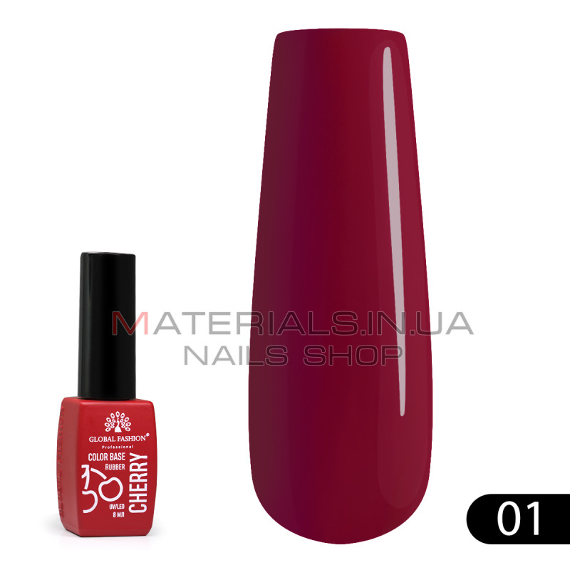 Каучуковая база Color Cherry 8 мл, 01