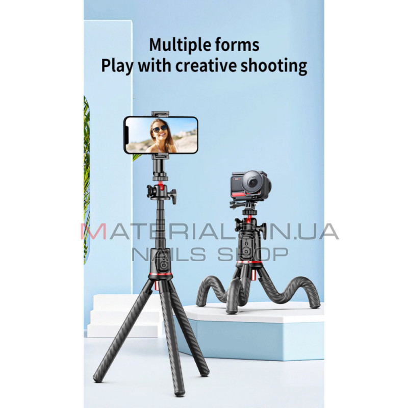 Монопод Tripod C03, Bluetooth-кнопка, 0,64 м