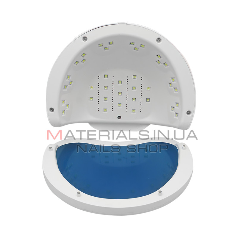 Лампа для нігтів Global Fashion Led/UV 80W, L-1001-white