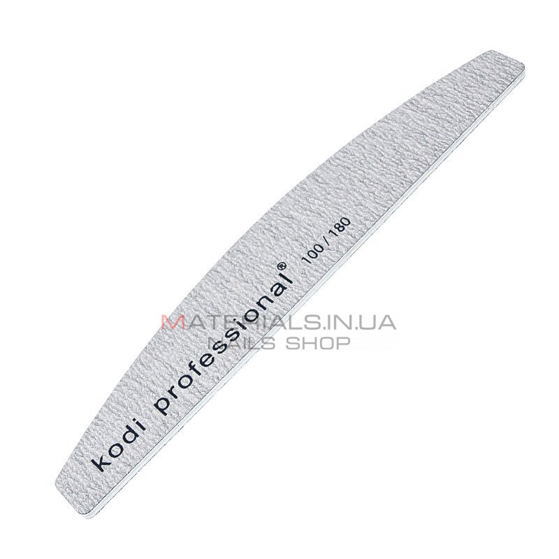 Пилка для нігтів Half Grey 100/180 Пилка для нігтів Half Grey 100/180