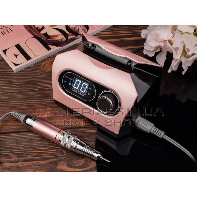 Фрезер для манікюру Nail Drill ZS-717 PRO PINK 65 Ватт, 35 000 об.