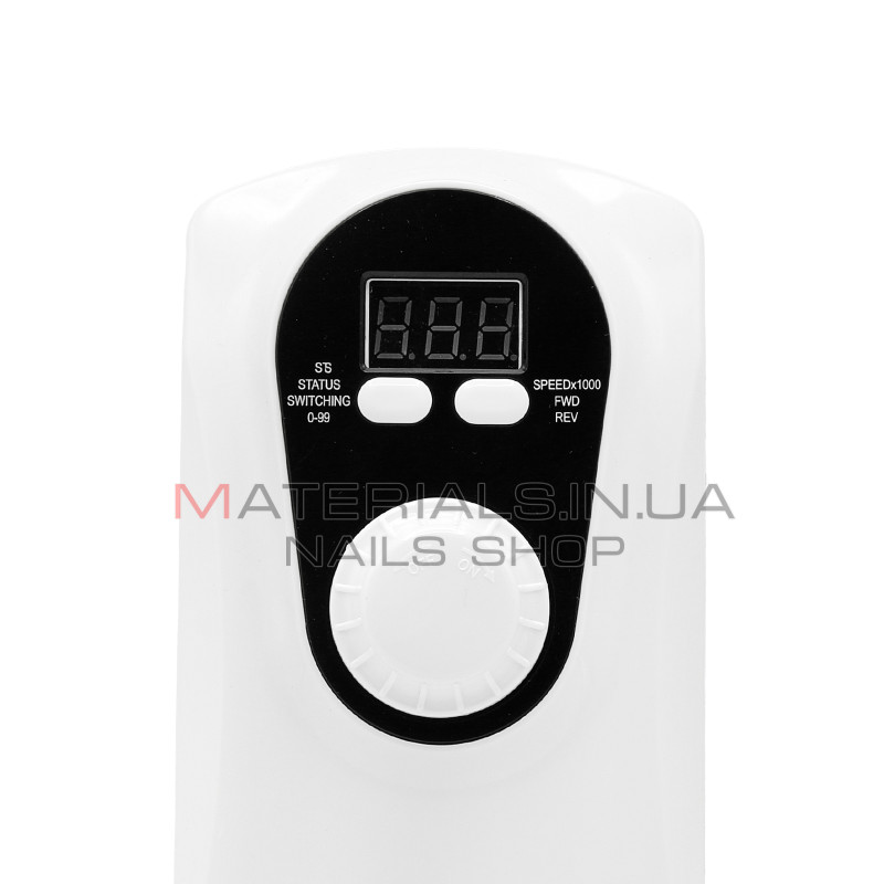 Аппарат для маникюра и педикюра CJ DM001 white, на аккумуляторе, 35000 об, 30W