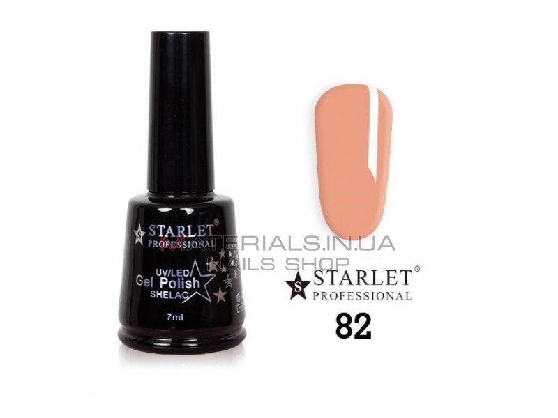 Гель-лак Starlet Professional №82 "Рожева Аврора"