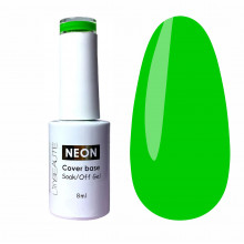 База каучукова неонова Lilly Beaute NEON Cover base №01, 8 мл