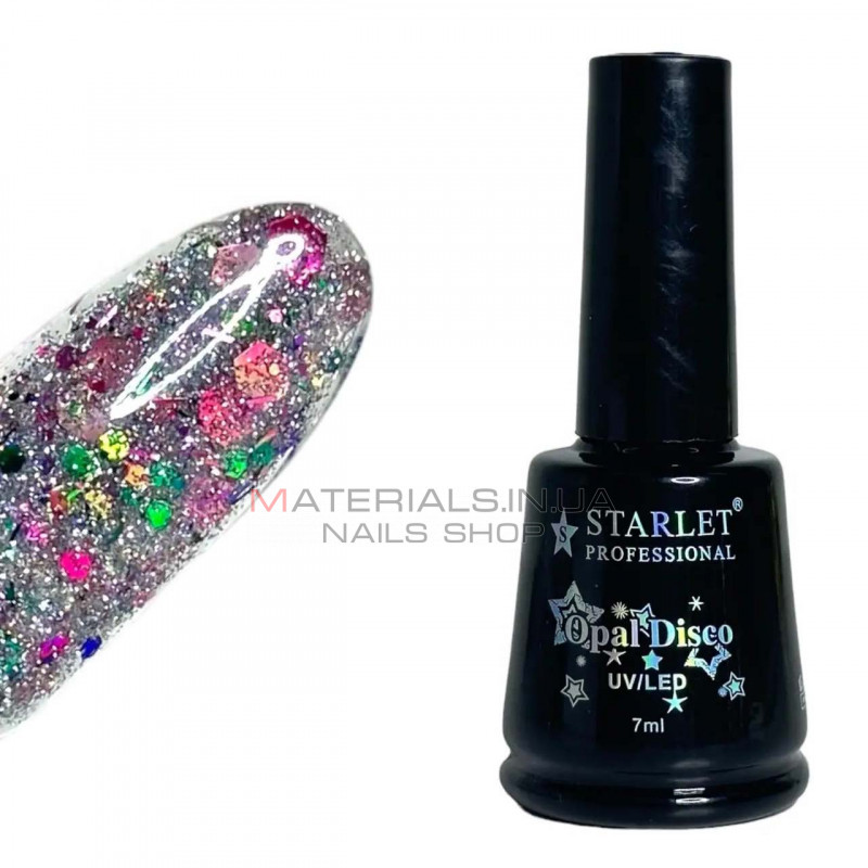 Гель-лак світловідбивний Starlet Opal Disco №14, 7ml Гель-лак світловідбивний Starlet Opal Disco №14, 7ml