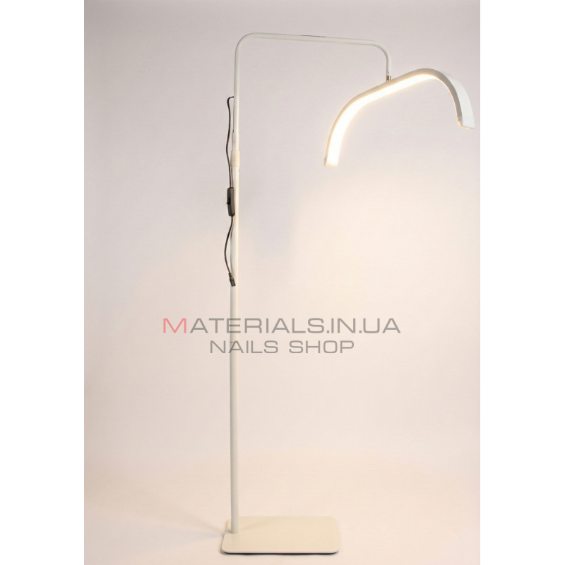 Безтіньова підлогова LED-лампа Smart MOON Light HD-M6X, 36 Вт, Біла