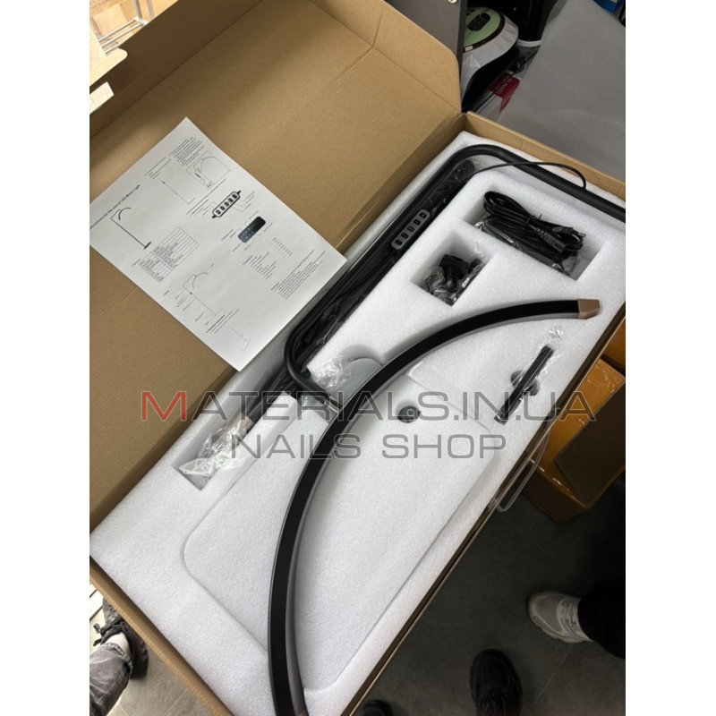 Безтіньова LED-лампа HD-M6X (SP-006) — Чорна, 60 см, 36 Вт