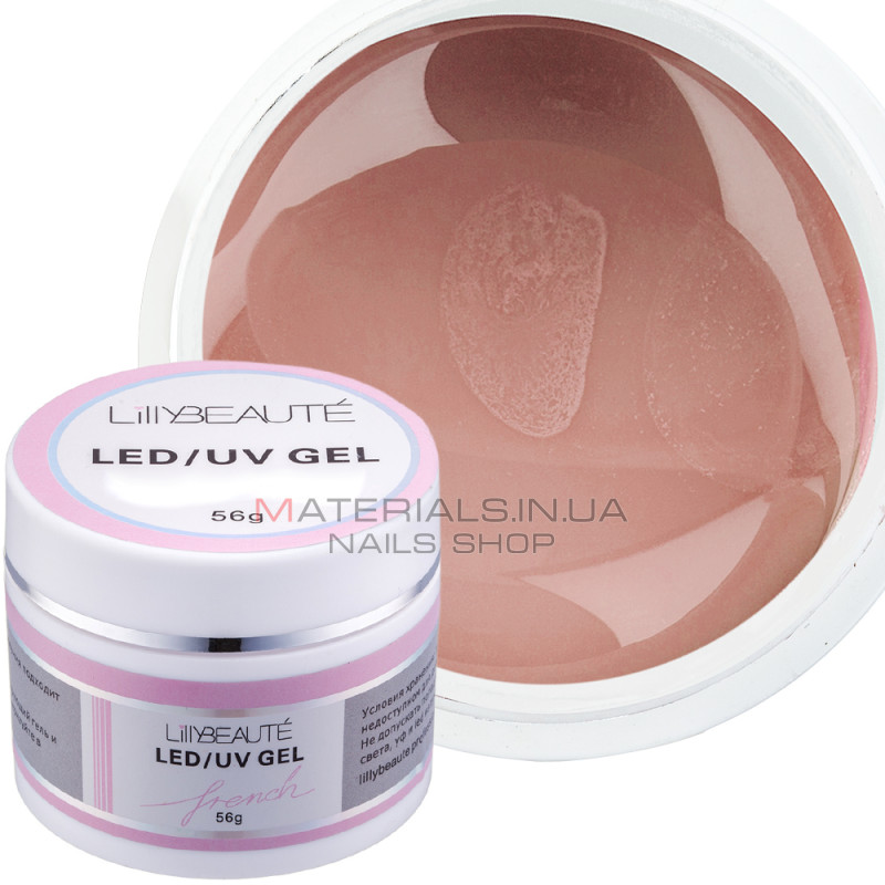 Гель Lilly Beaute Nude 2 56 г, бежевий Гель Lilly Beaute Nude 2 56 г, бежевий
