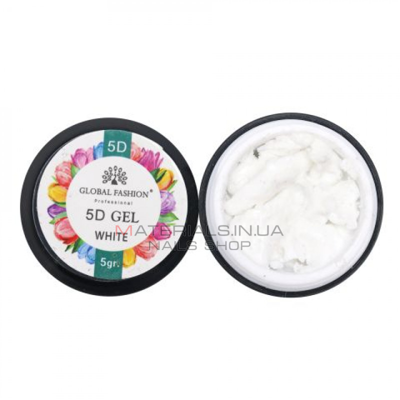 5D GEL Global 5 ml white 5D GEL Global 5 ml white