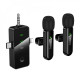 Бездротовий цифровий мікрофон Hoco L20C Fair, Lightning + USB-C + 3,5 мм