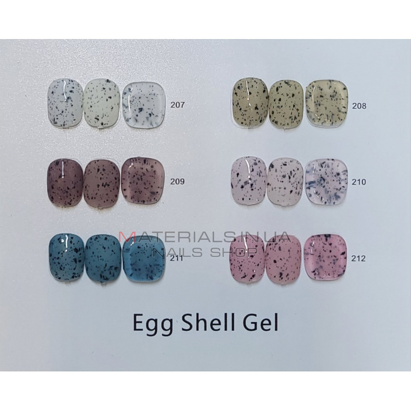 Гель лак Egg Shell 8 мл, 207 Гель лак Egg Shell 8 мл, 207