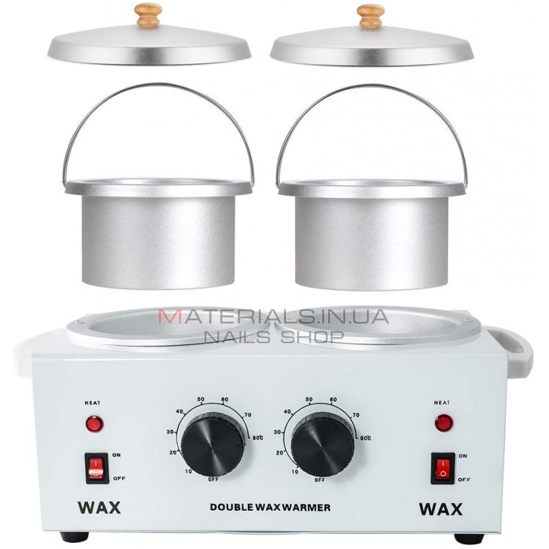 Баночный воскоплав двойной Double Wax Warmer, для разогрева воска Баночный воскоплав двойной Double Wax Warmer, для разогрева воска
