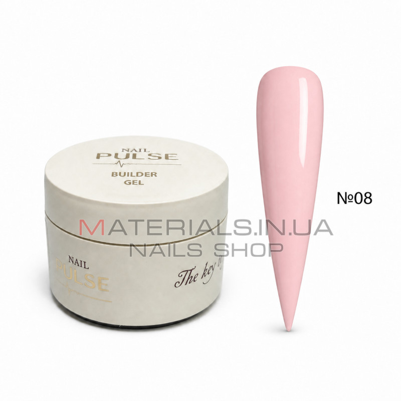 Color Builder Gel Nail Pulse 15ml, №08