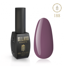 Гель лак MILANO 8 мл № 188