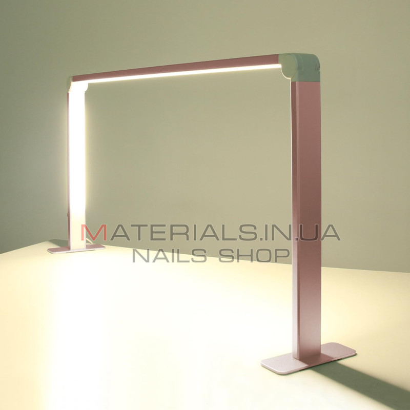 Настільна безтіньова лампа Wenxintek Nail Table Lamp (80х40см, 36Вт) Pink