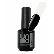 UNO Super Black/ Супер чорний гель лак для нігтів (нанесення 1 шар), 15 мл.